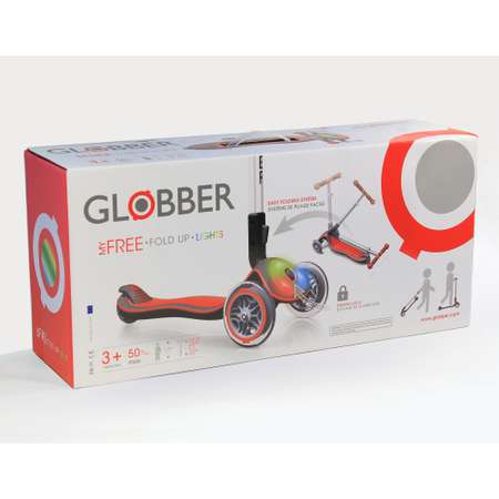 Самокат Globber Elite F Красный