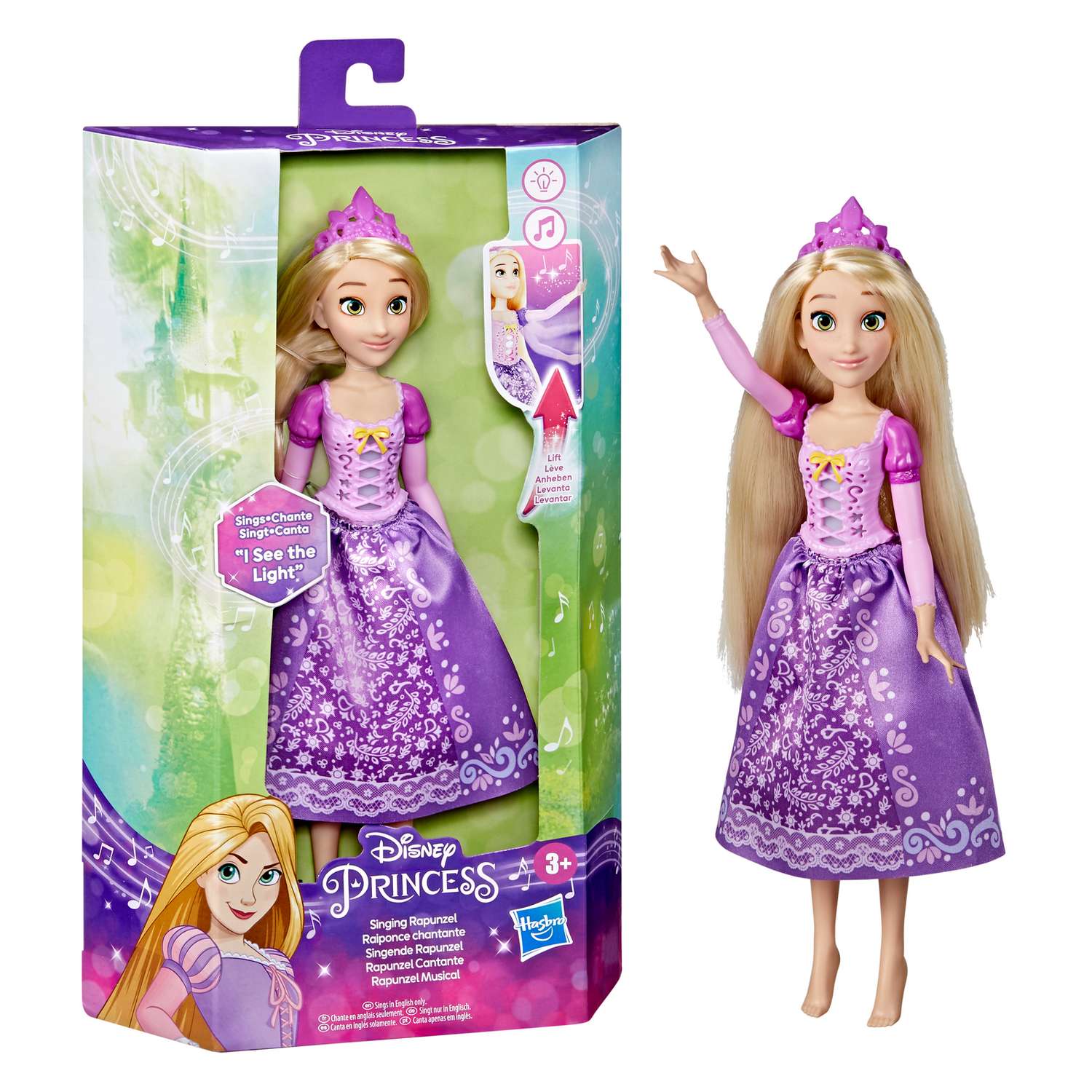 Кукла Disney Princess Hasbro Рапунцель поющая F3395XE0 F3395XE0 - фото 11
