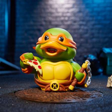 Фигурка Ninja Turtles(Черепашки Ниндзя) Утка Tubbz Микеланджело Boxed Edition без ванны