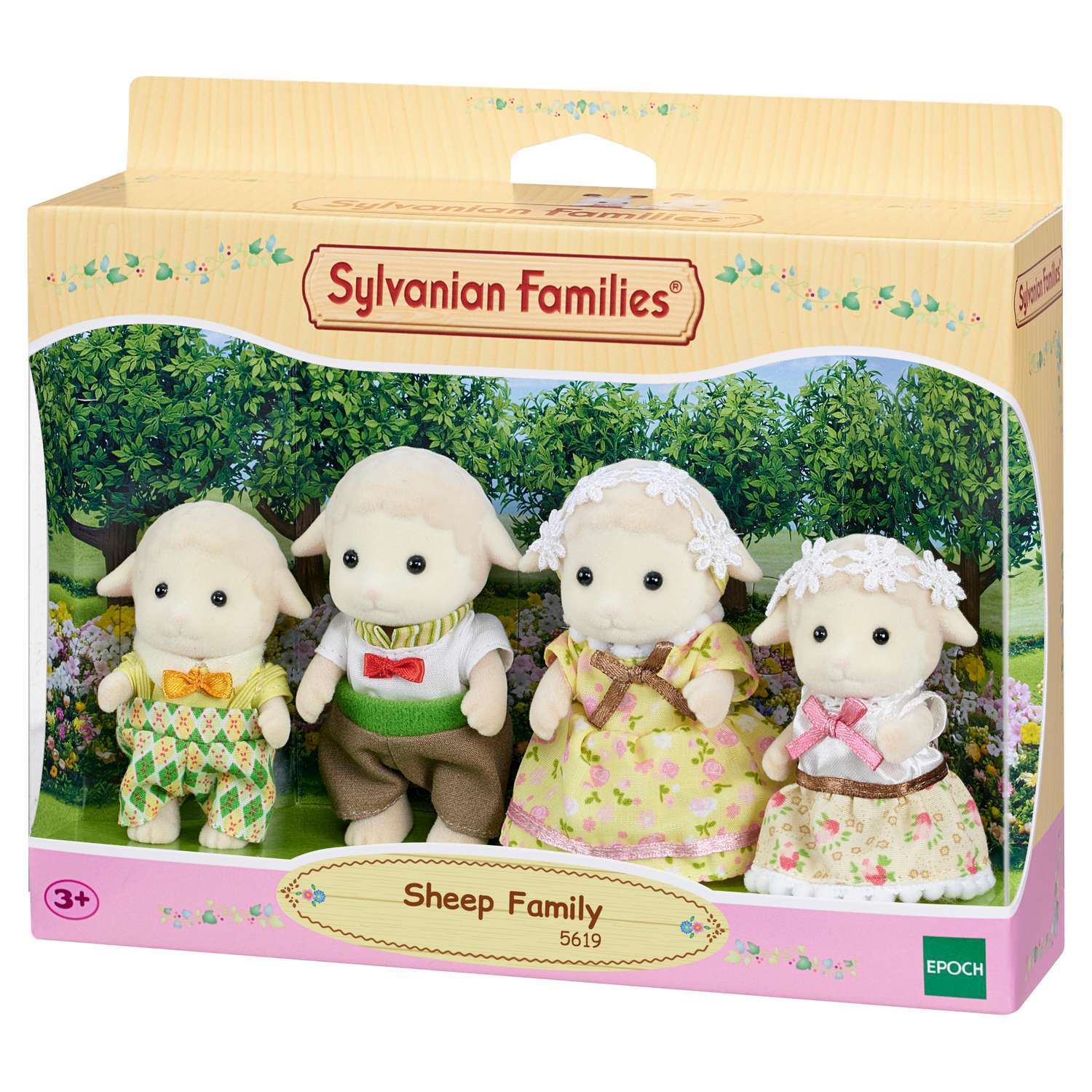 Игровой набор Sylvanian Families Семья Шоколадных Кроликов
