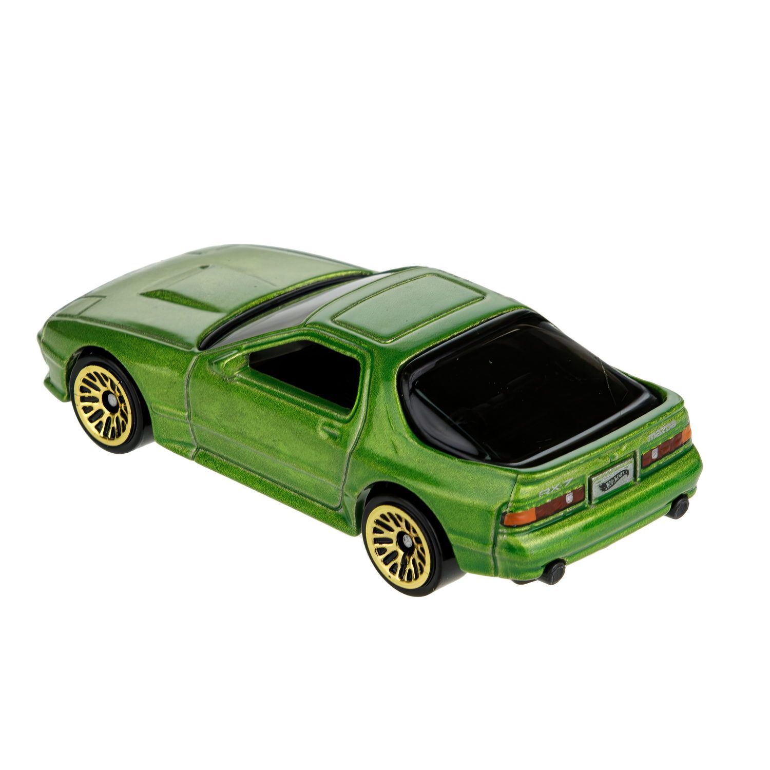 Автомобиль Hot Wheels Mazda Savanna RX-7 FC3S 1:64 инерционный зеленый 62940 - фото 4