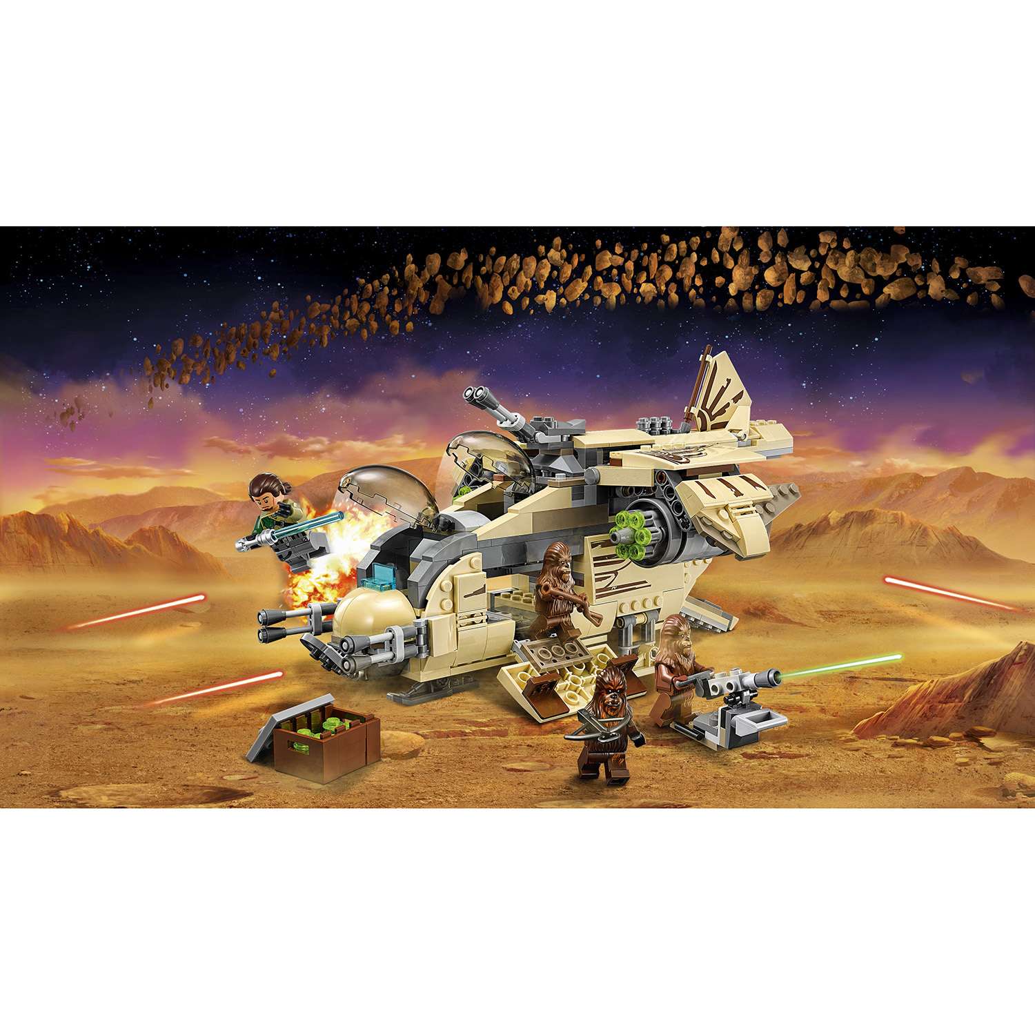 Конструктор LEGO Star Wars TM Боевой корабль Вуки (Wookiee™ Gunship) (75084) - фото 5