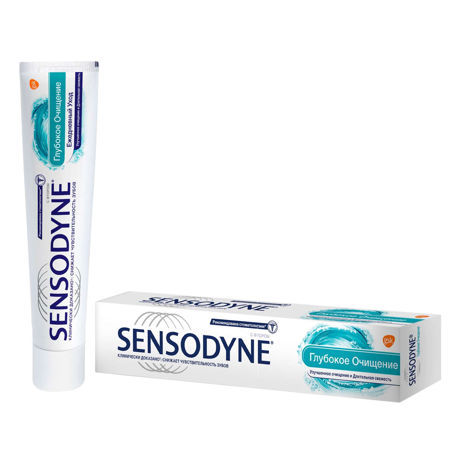 Зубная паста Sensodyne Глубокое очищение 75 мл - фото 1