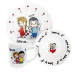 Набор посуды ND Play Love is 3 предмета в подарочной упаковке 309929