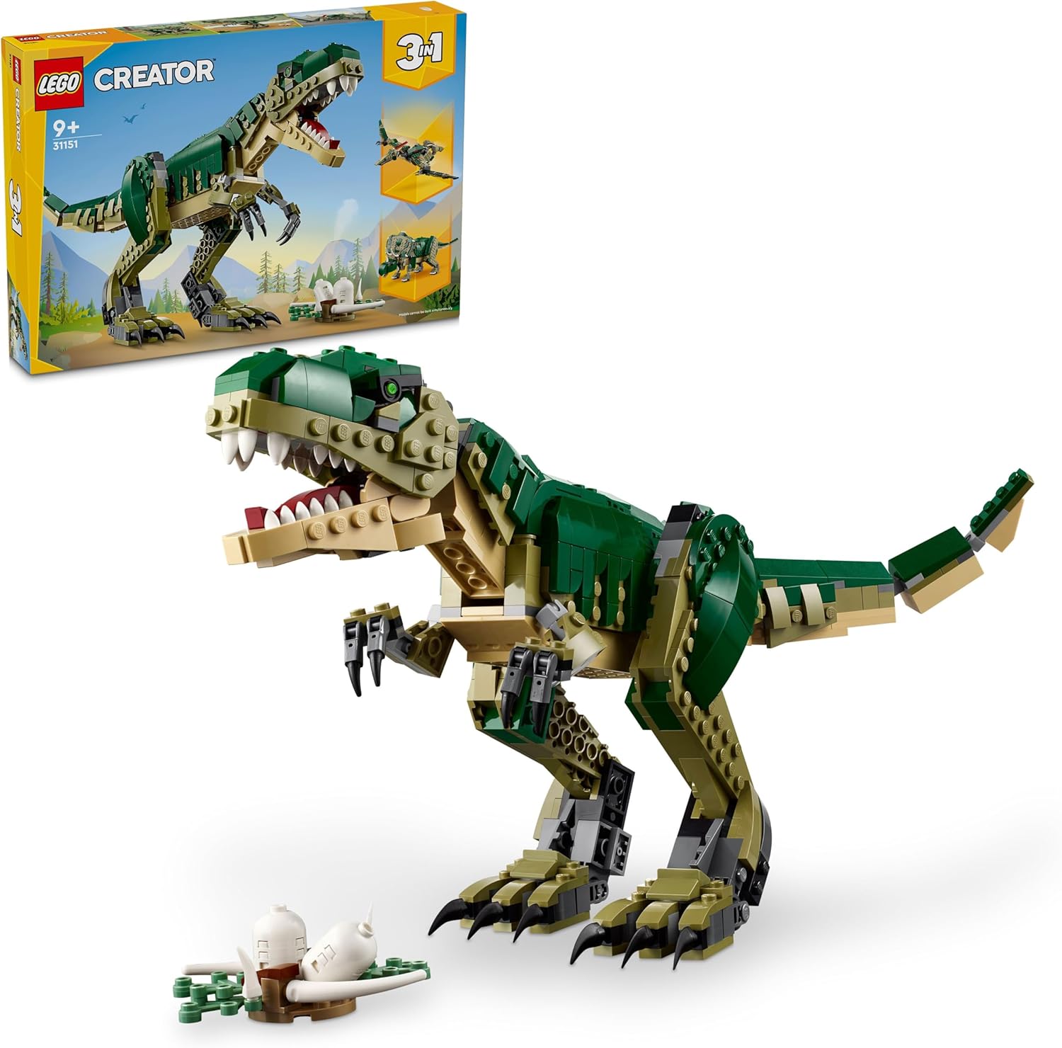 Конструктор LEGO Creator T-rex 3 in 1 31151 - фото 1