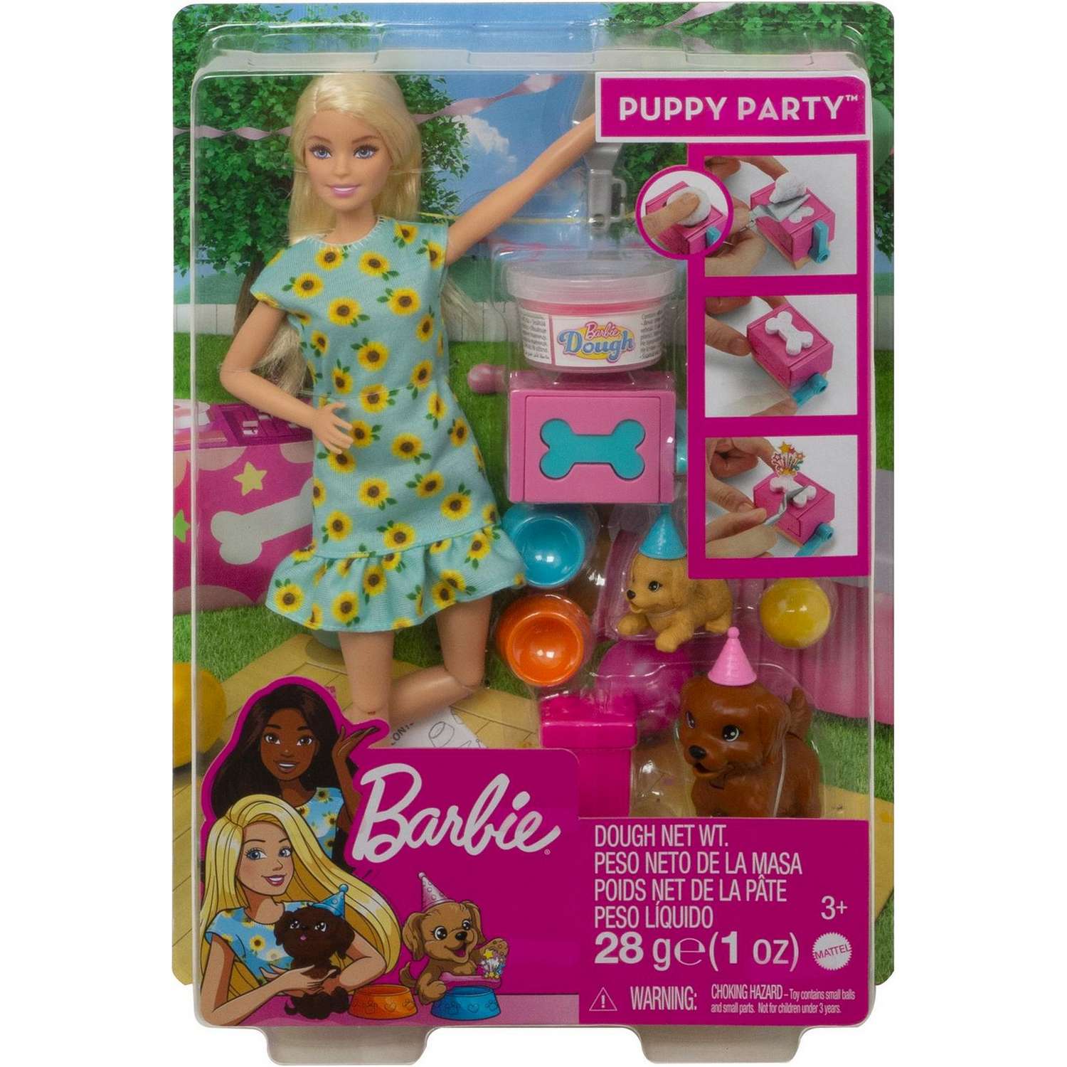 Набор Barbie Вечеринка кукла+питомцы GXV75 GXV75 - фото 2