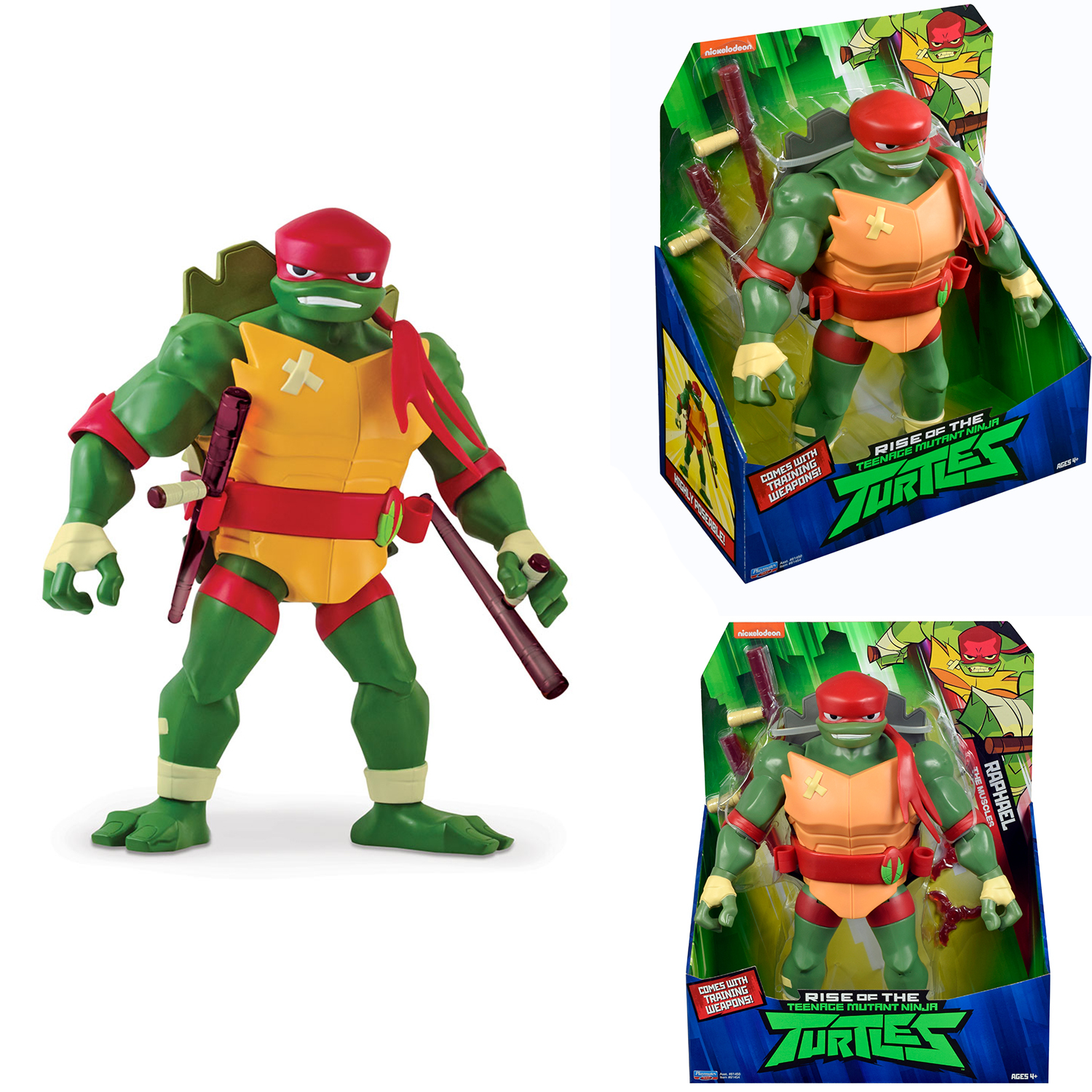 Фигурка TMNT Рафаэль Силач 81454 - фото 6