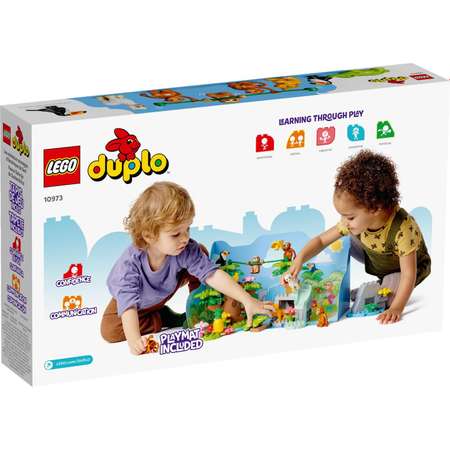 Конструктор LEGO DUPLO Wild Animals of South America 10973