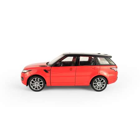 Машинка Welly 1:24 Range Rover Sport оранжевая