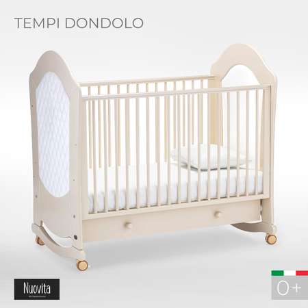 Детская кроватка Nuovita Tempi dondolo прямоугольная, (слоновая кость)