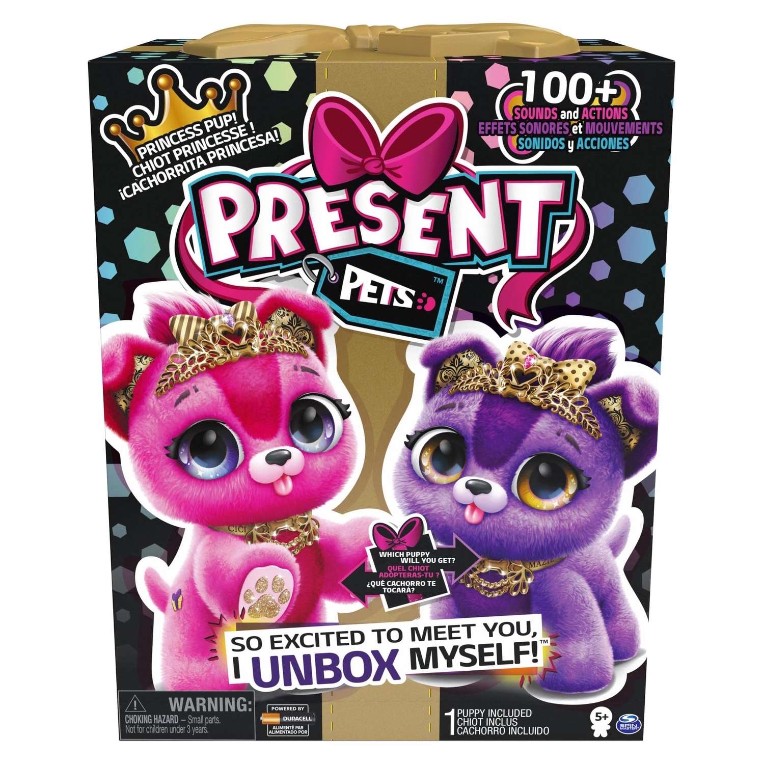 Игрушка Present Pets Щенок Принцесса в непрозрачной упаковке (Сюрприз) 6061363 - фото 1