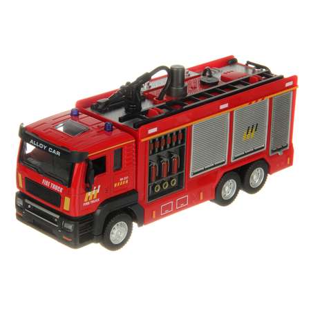 Пожарная машина Veld Co металлическая инерционная