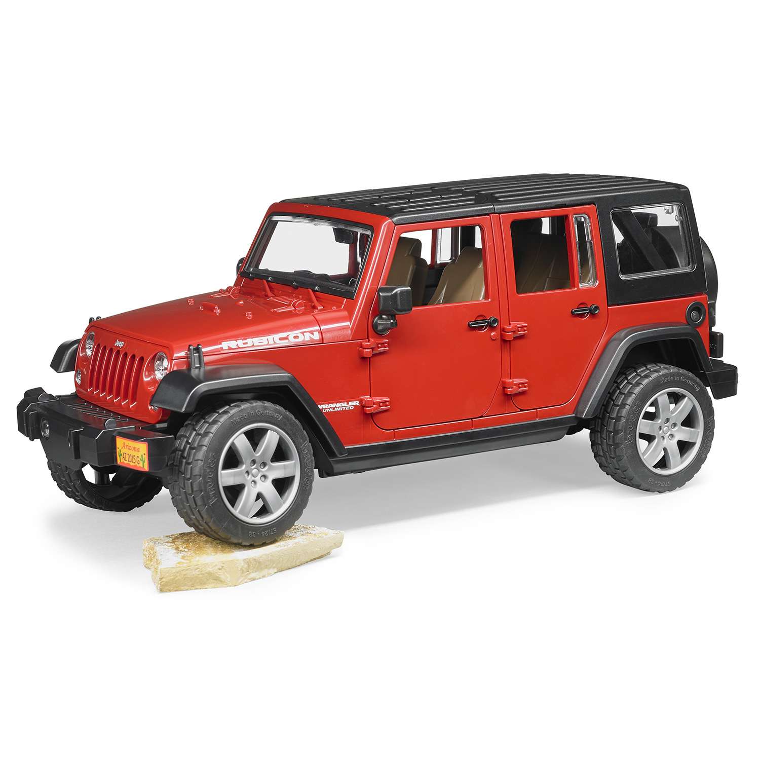 Внедорожник Bruder Jeep Wrangler Unlimited Rubicon 02-525 - фото 6