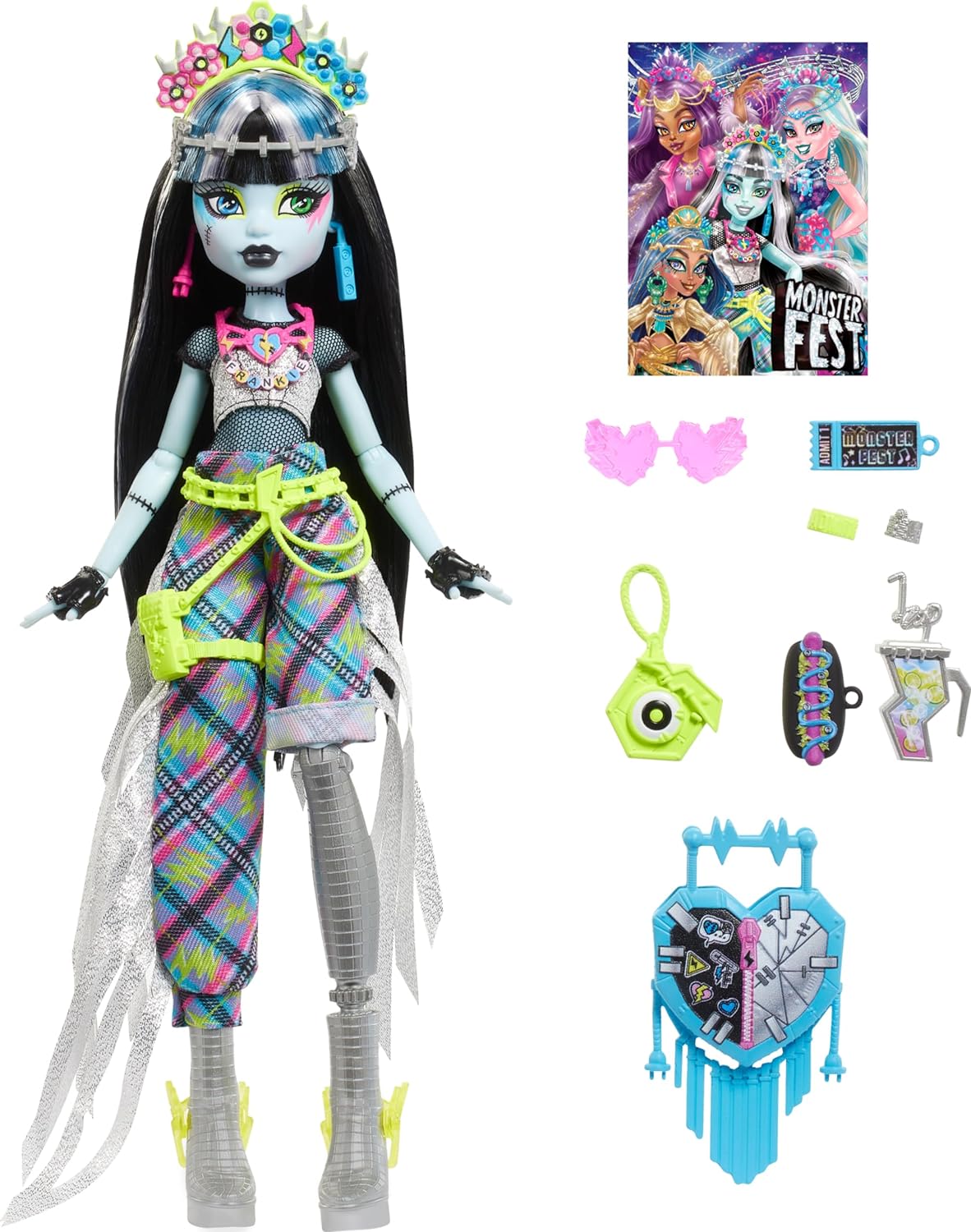 Кукла модельная Monster High Фрэнки HXH79 - фото 1