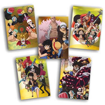 Бокс с наклейками Panini One Piece 50 пакетиков в наборе