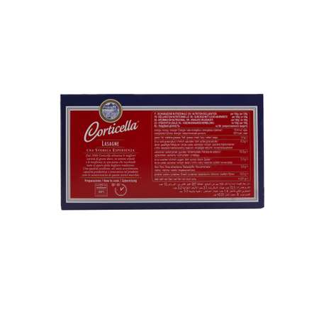 Макаронные изделия Corticella Lasagne Лазания листы 500 грамм