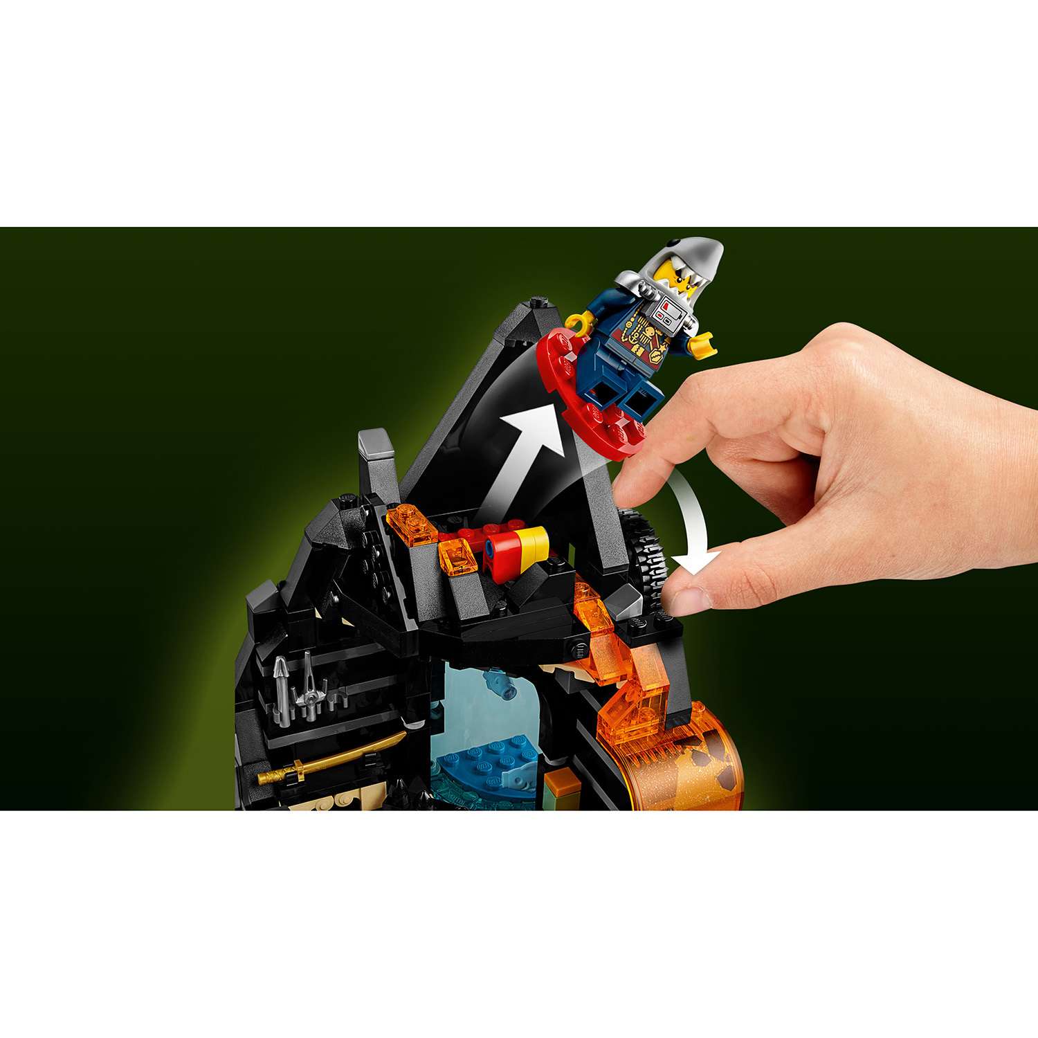Конструктор LEGO Логово Гармадона в жерле вулкана Ninjago (70631) - фото 6