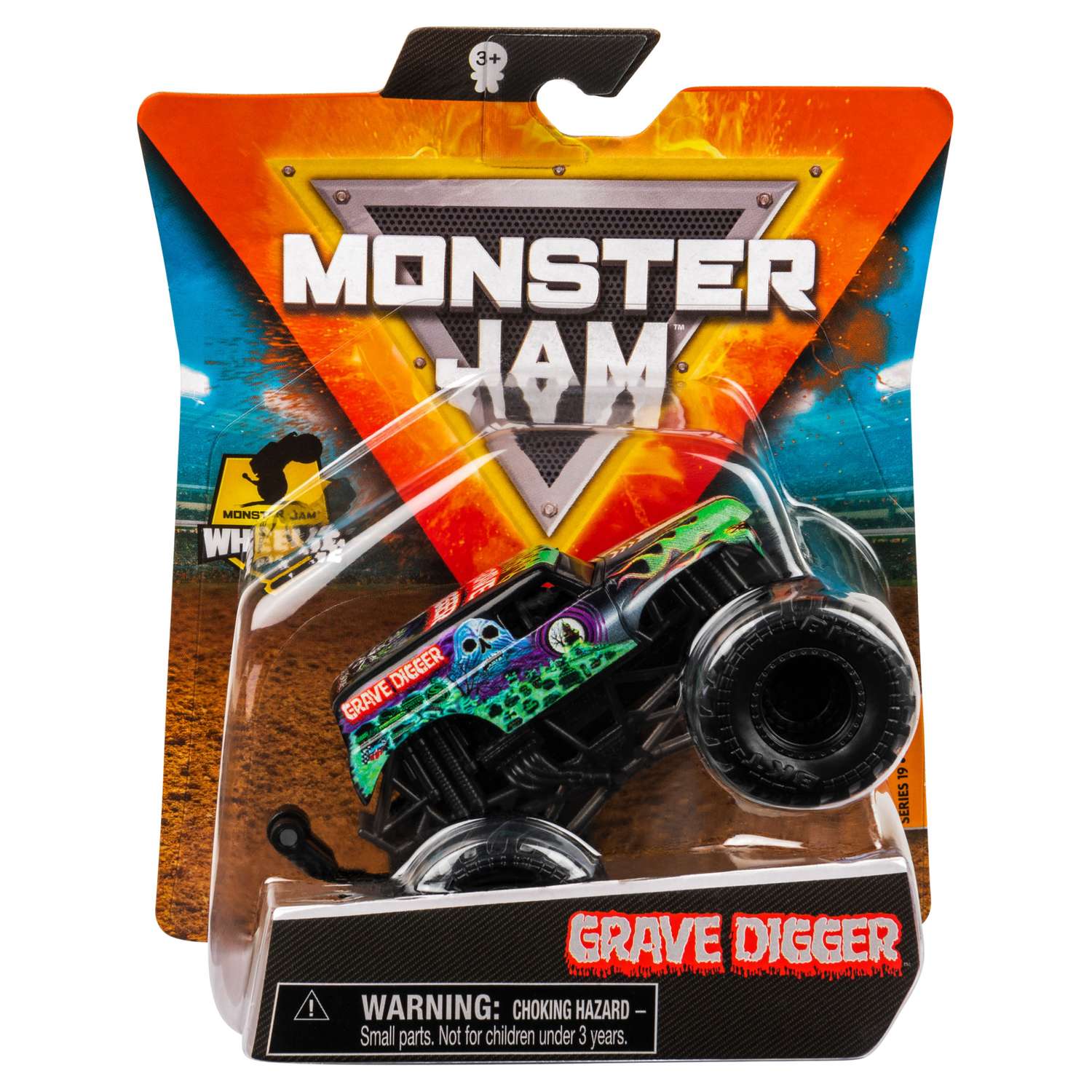 Машинка Monster Jam 1:64 Grave Digger 6044941/20130600 6044941 - фото 1