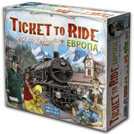 Игра настольная Hobby World Ticket to Ride Европа 1032