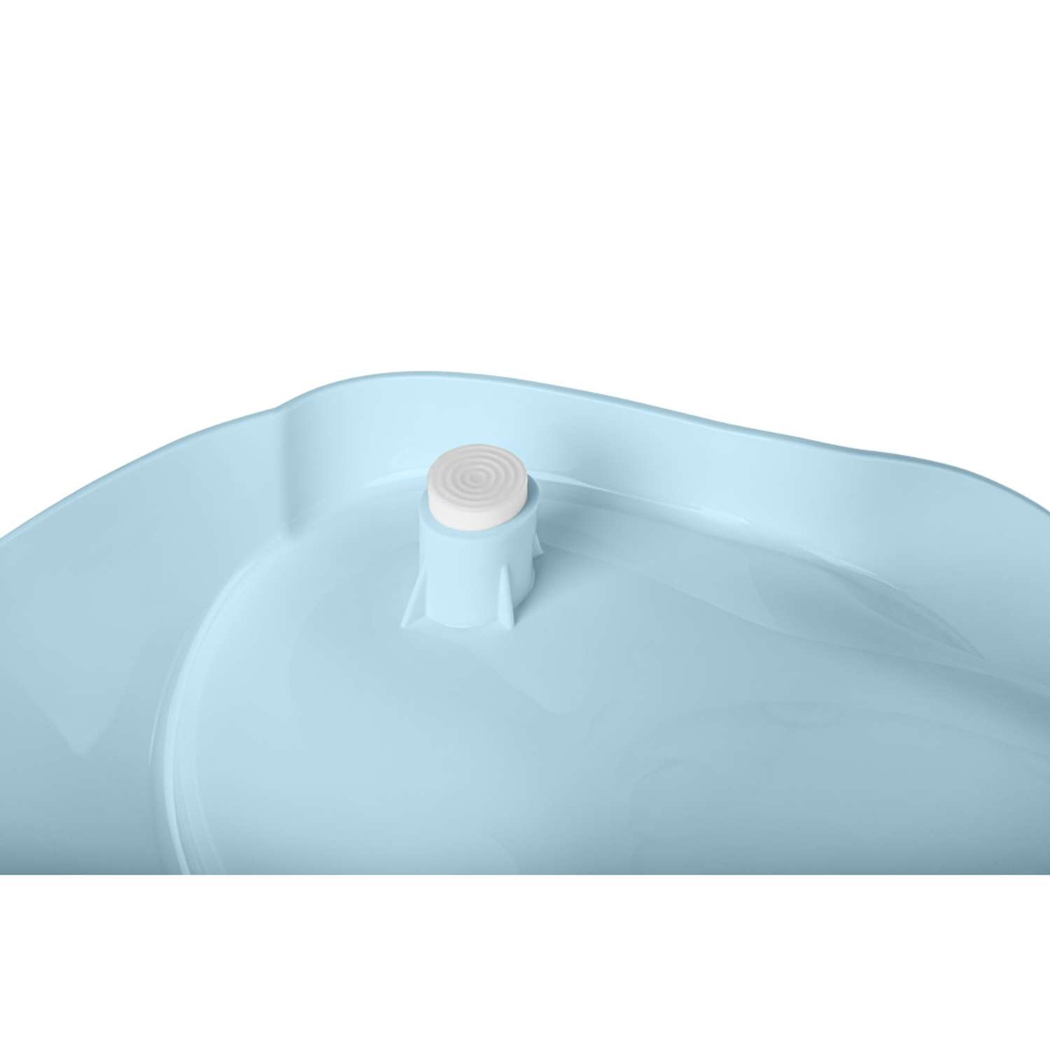 Горка для купания Пластишка светло-голубая - фото 6