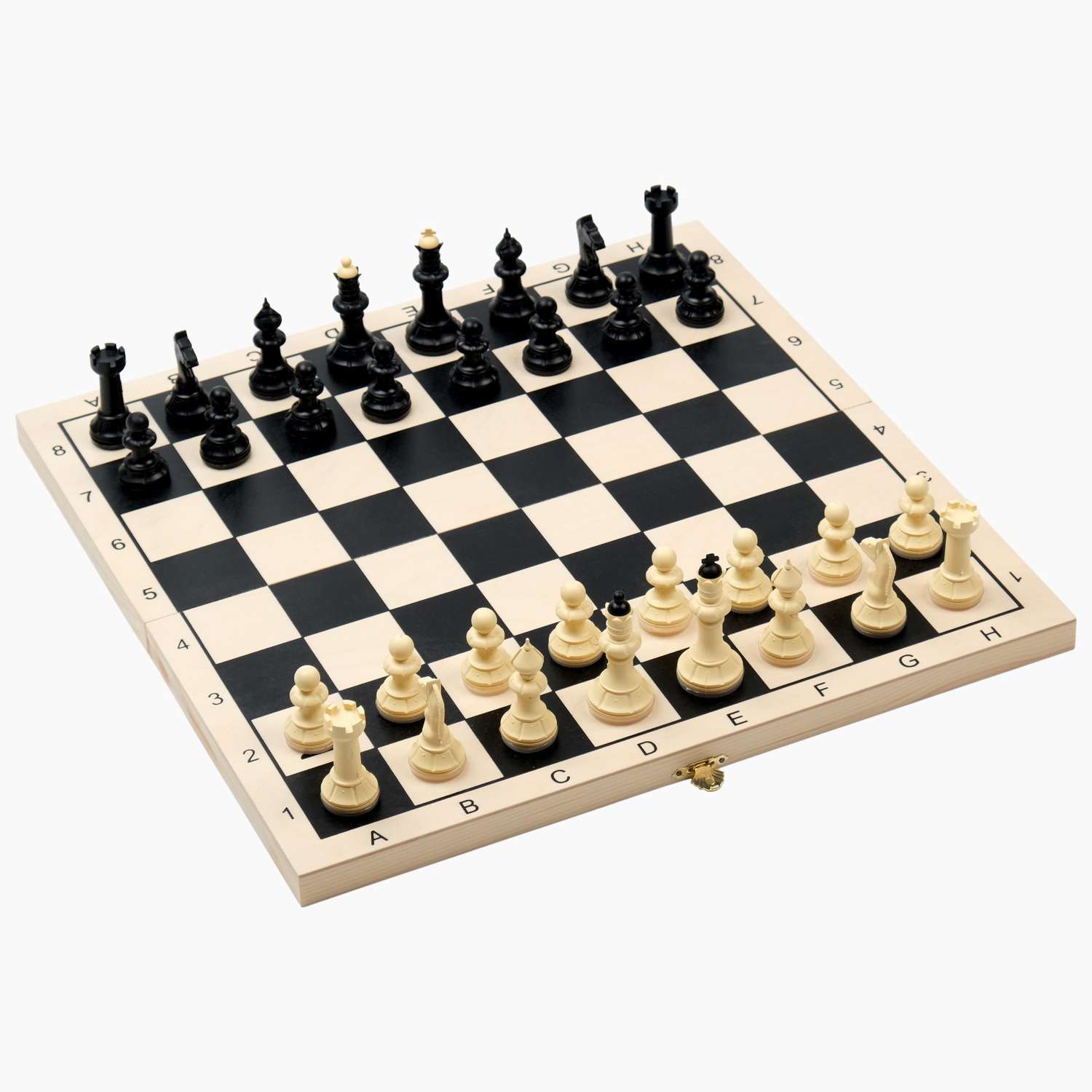 Настольная игра Sima-Land 3 в 1 «Классическая» нарды шахматы шашки доска 40 х 40 см - фото 2