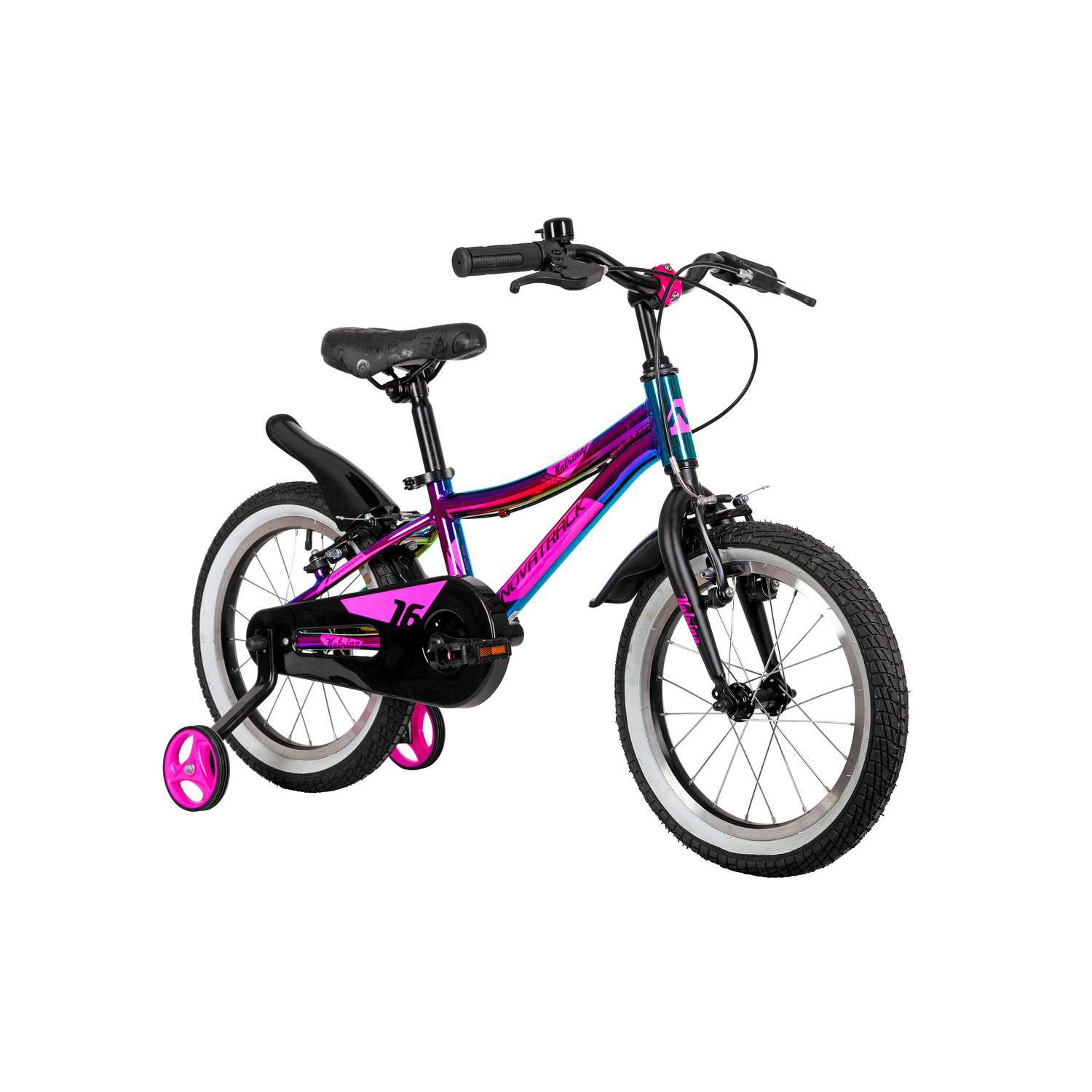 Велосипед NOVATRACK Katrina 16 фиолетовый - фото 2