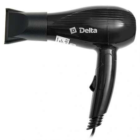 Фен для волос Delta DL-0905 Складная ручка 900 Вт 2 режима работы черный