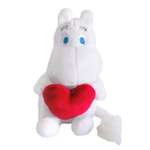 Мягкая игрушка Moomin Муми-тролль с сердцем 14 см