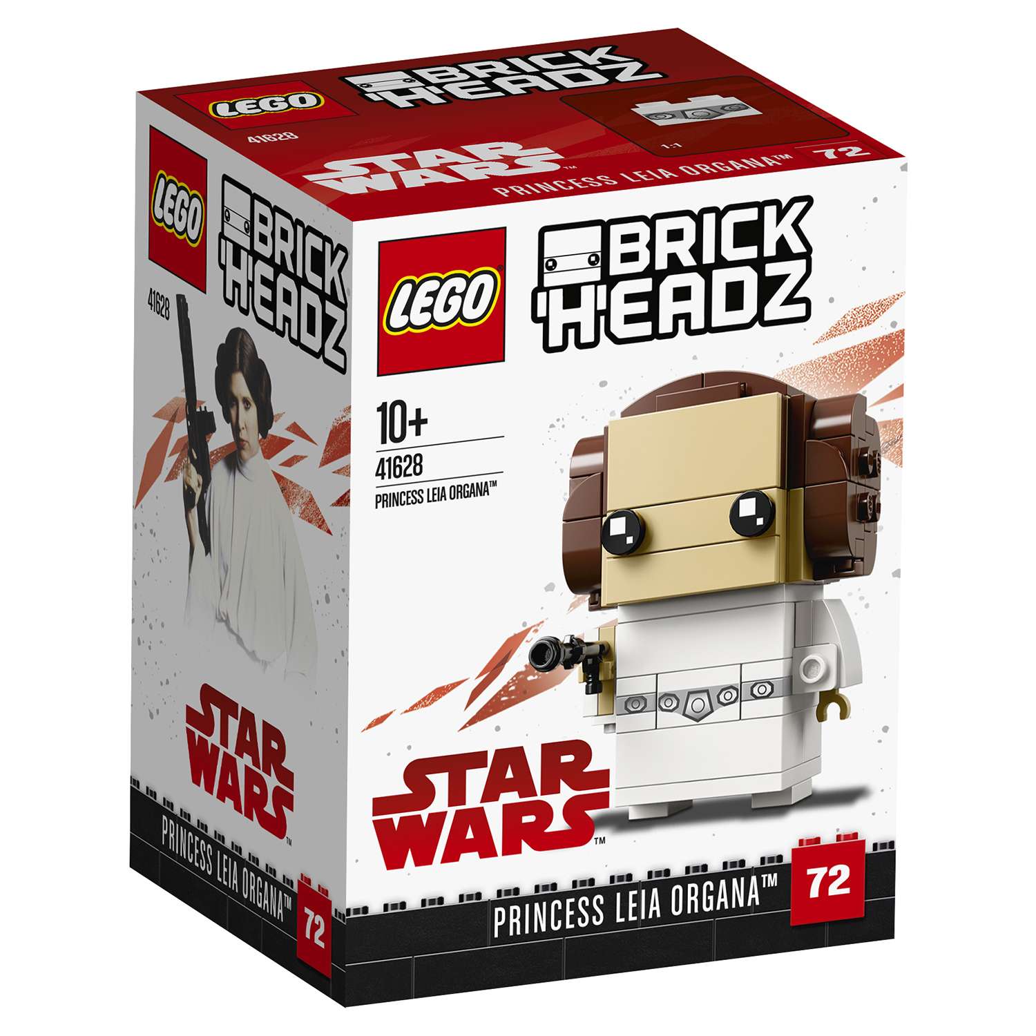 Конструктор LEGO BrickHeadz Принцесса Лея Органа 41628 - фото 2