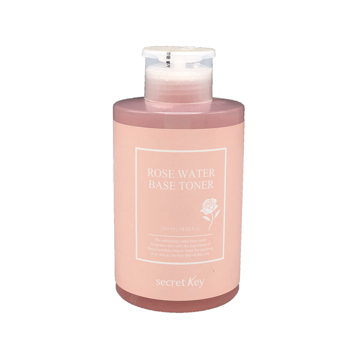 Тонер для лица SECRET KEY восстанавливающий с экстрактом розы Rose Water Base Toner 550мл - фото 1