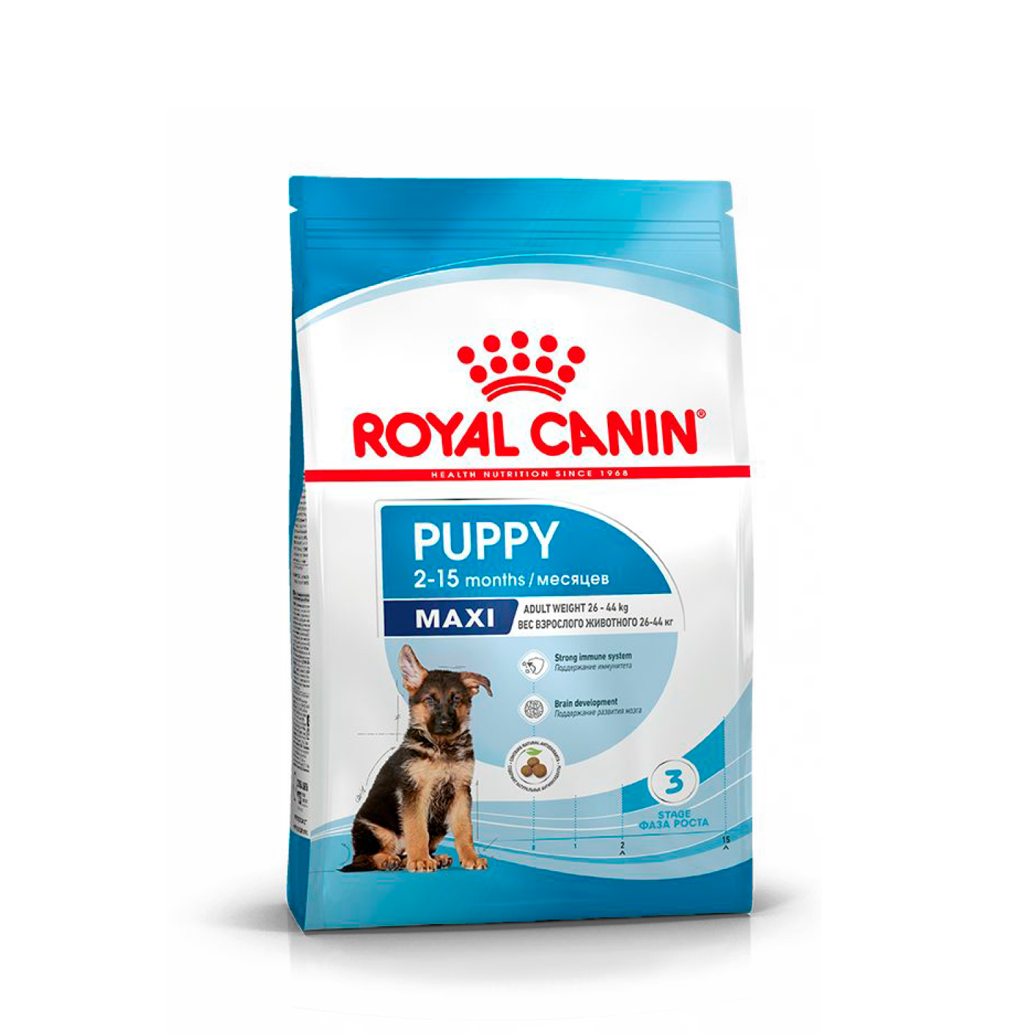 Корм для щенков ROYAL CANIN Puppy крупных пород 15кг - фото 2