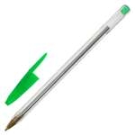 Ручка шариковая Staff Basic Budget BP-04 Зеленая 143871