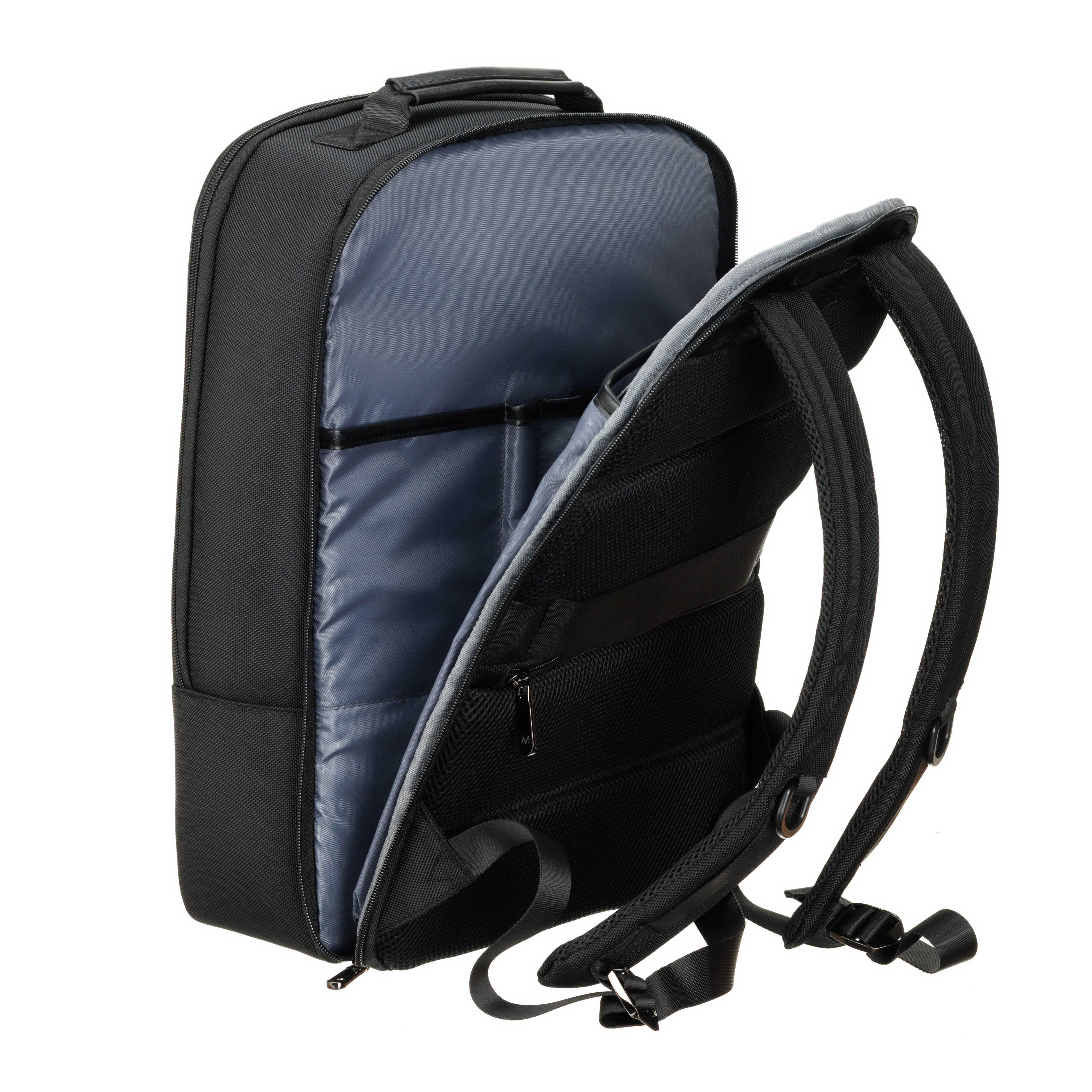 Рюкзак TORBER VECTOR с отделением для ноутбука 15 дюймов черный - фото 2