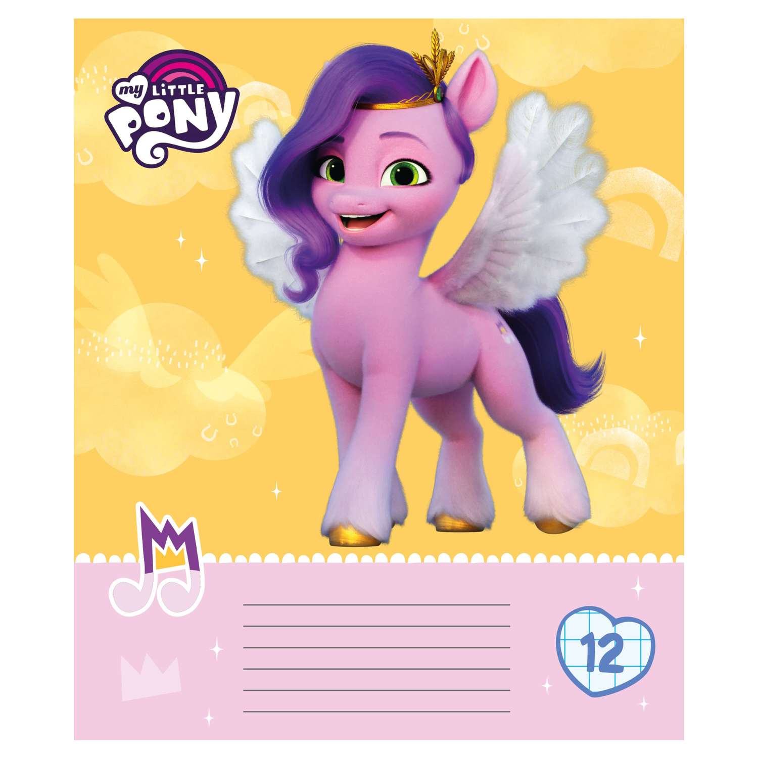 Тетрадь Полиграф Принт My Little Pony А5 Клетка 12л в ассортименте MP104/5 - фото 5