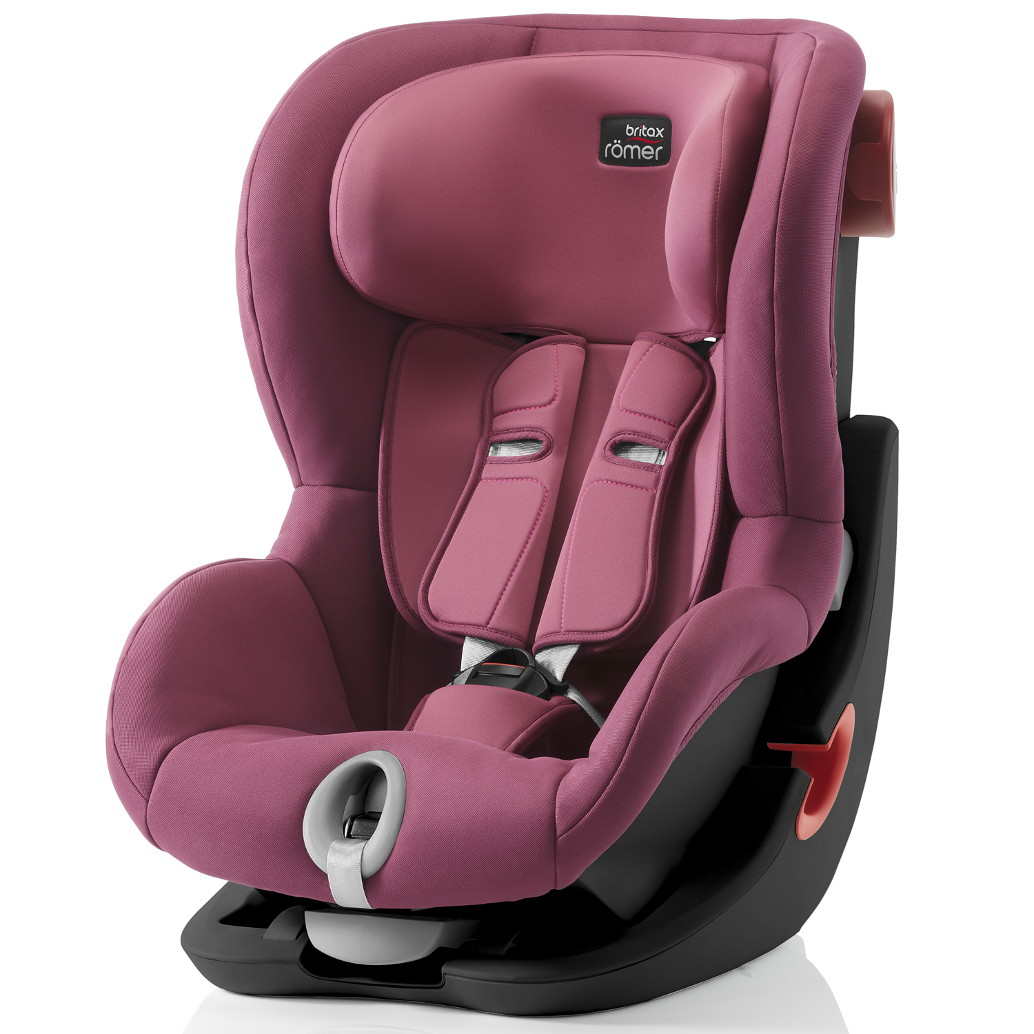 Автокресло Britax Roemer King II Black Series Wine Rose - фото 1