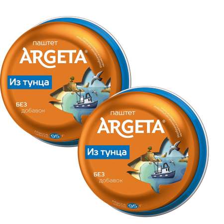 Паштет из тунца Argeta 3 шт по 95 г
