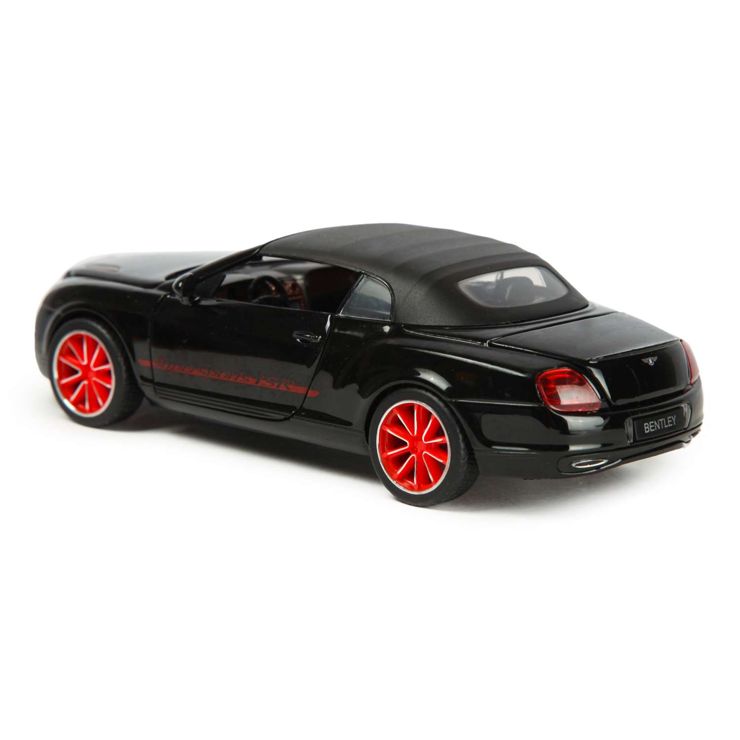 Машинка Mobicaro 1:32 Bentley Continental Supersports ISR Черная 68313 68313 - фото 4