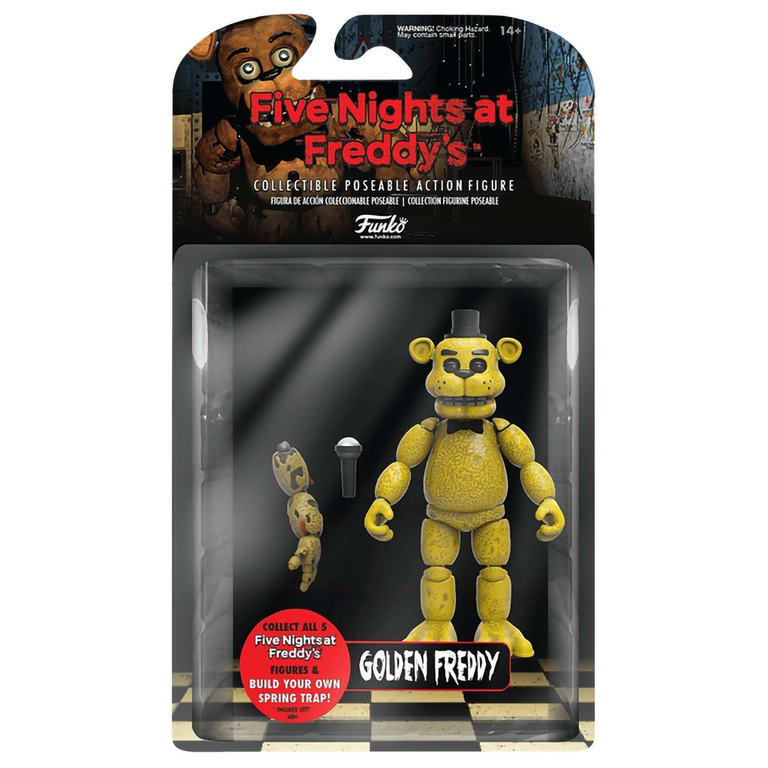 Фигурка Funko FNAF Gold Freddy - фото 2