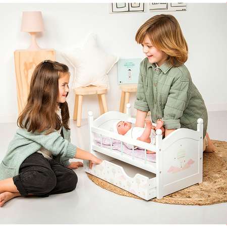 Мебель для кукол Arias Firenze кроватка с ящиком