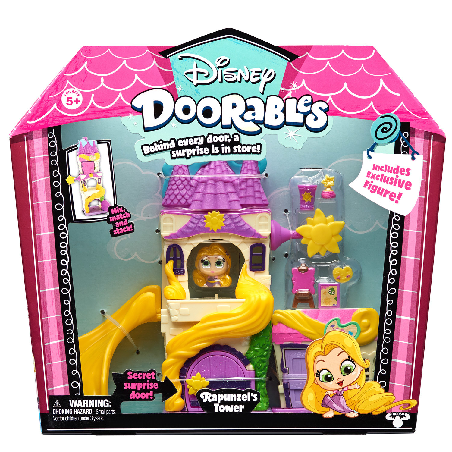 Набор Disney Doorables Рапунцель Запутанная история(Сюрприз) 69409 - фото 2