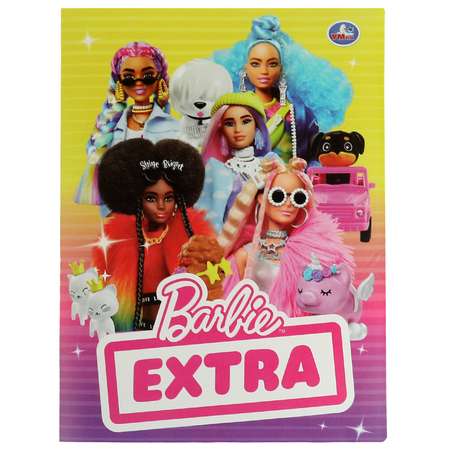 Папка Умка Barbie с 10 вкладышами barbie extra 330906