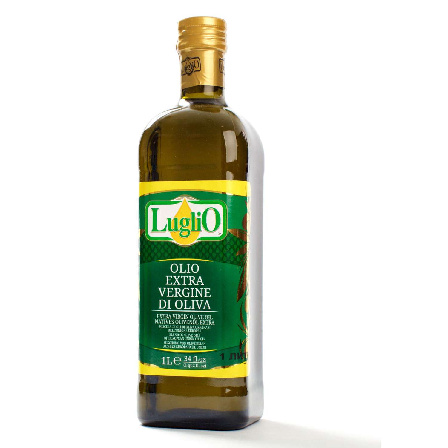 Масло оливковое LugliO Extra Vergine 1 литр - фото 1