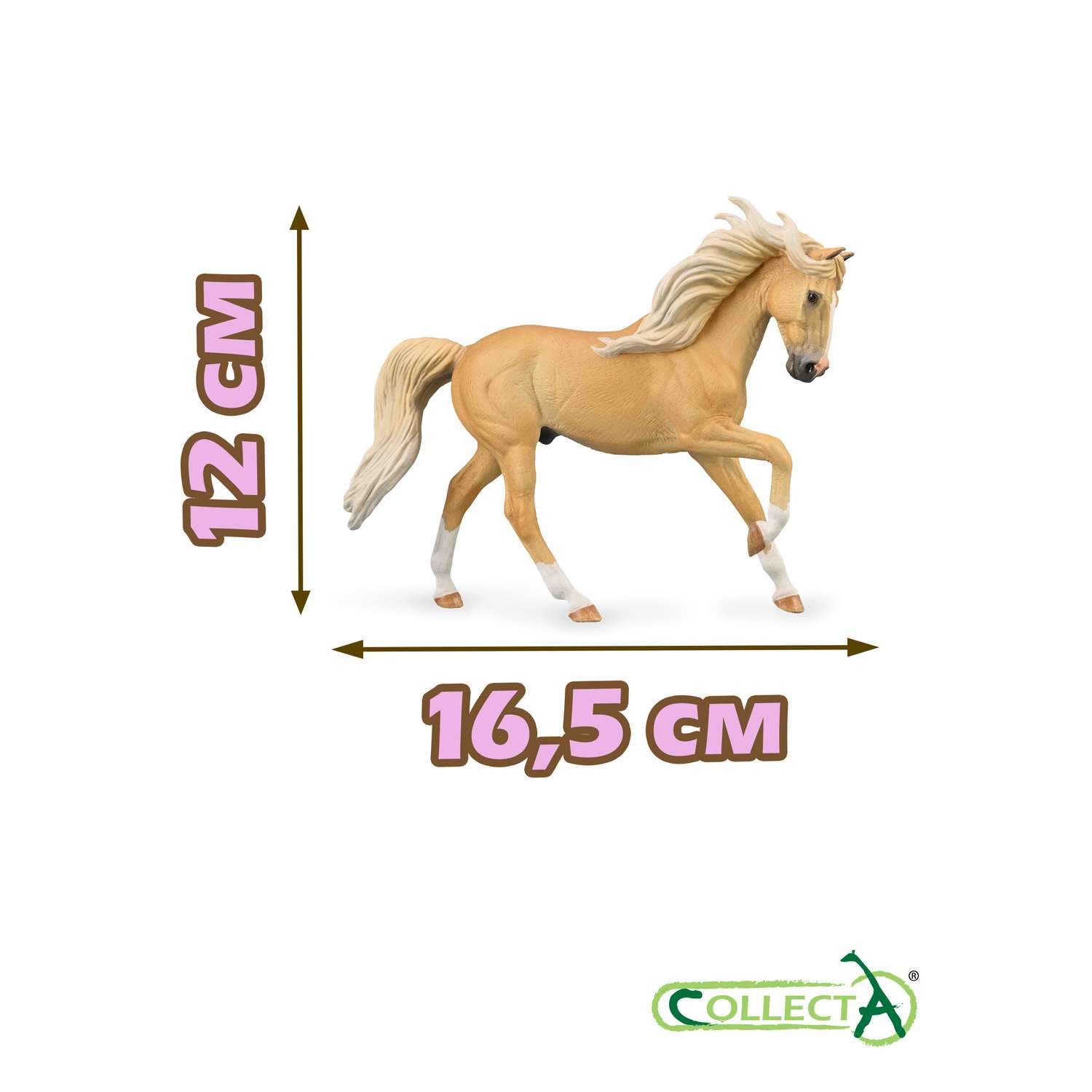 Фигурка животного Collecta Лошадь Андалузский жеребец - Паломино - фото 2