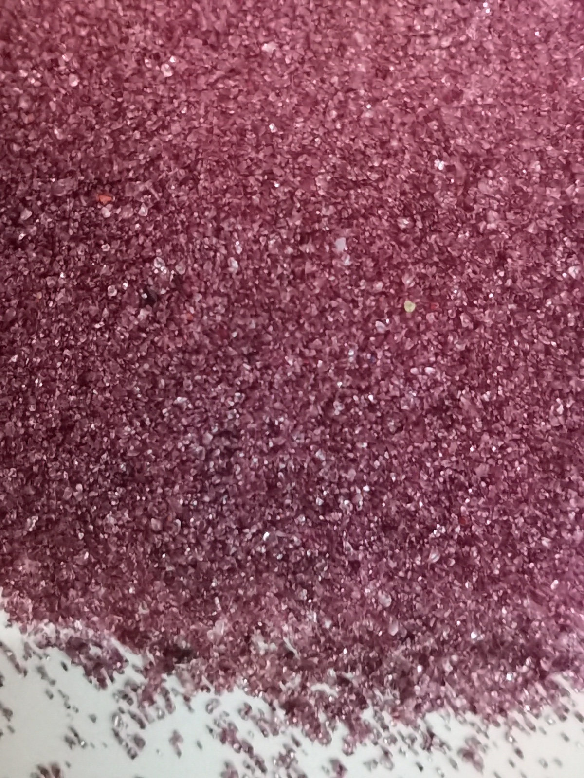 Песок для творчества кварцевый Color Si Вишнёвый 500 гр - фото 4