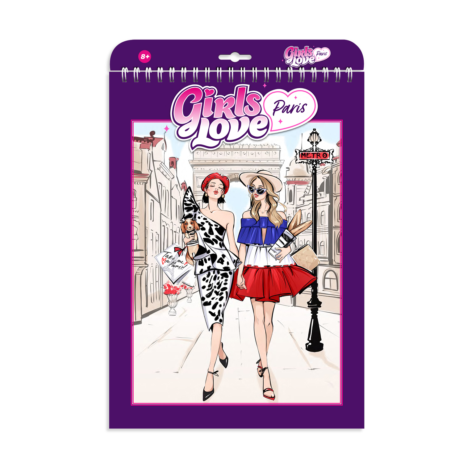 Блокнот для творчества ЯиГрушка Girls Love Paris 16642 - фото 1