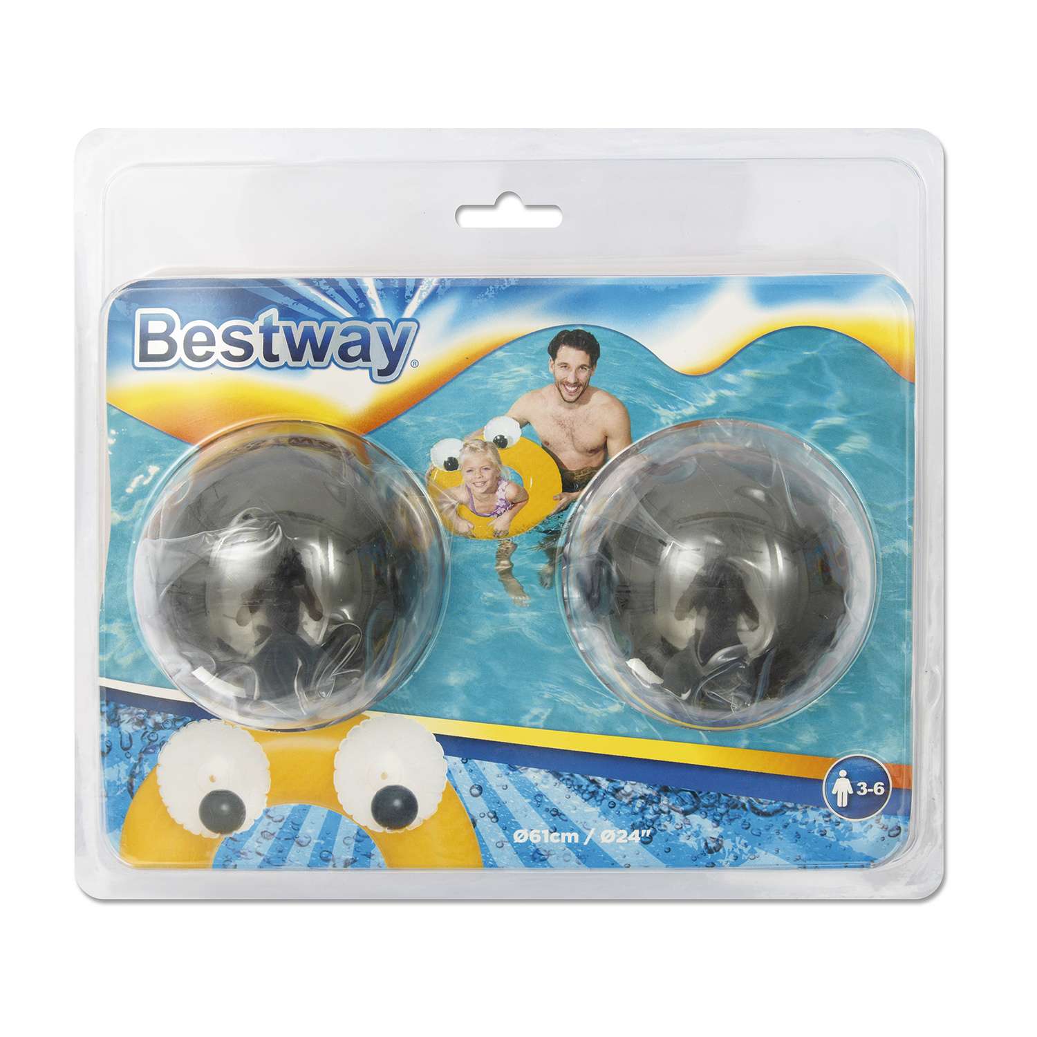 Круг для плавания Bestway Глазастики в ассортименте 36114 - фото 2