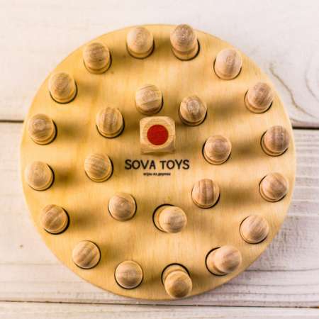Развивающая игрушка SOVA TOYS S051 деревянные шахматы памяти
