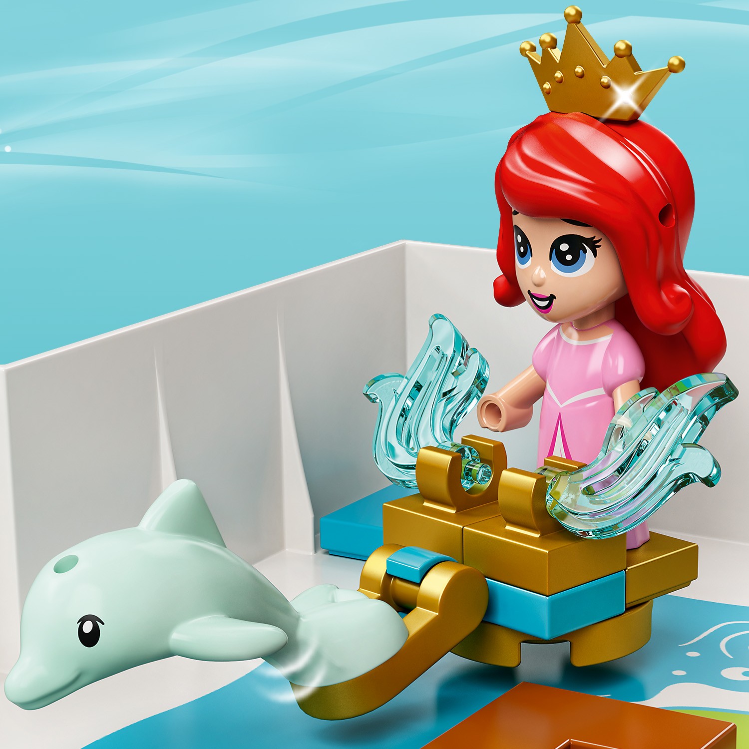 Конструктор LEGO Disney Princess Книга сказочных приключений Ариэль Белль Золушки и Тианы 43193 - фото 10