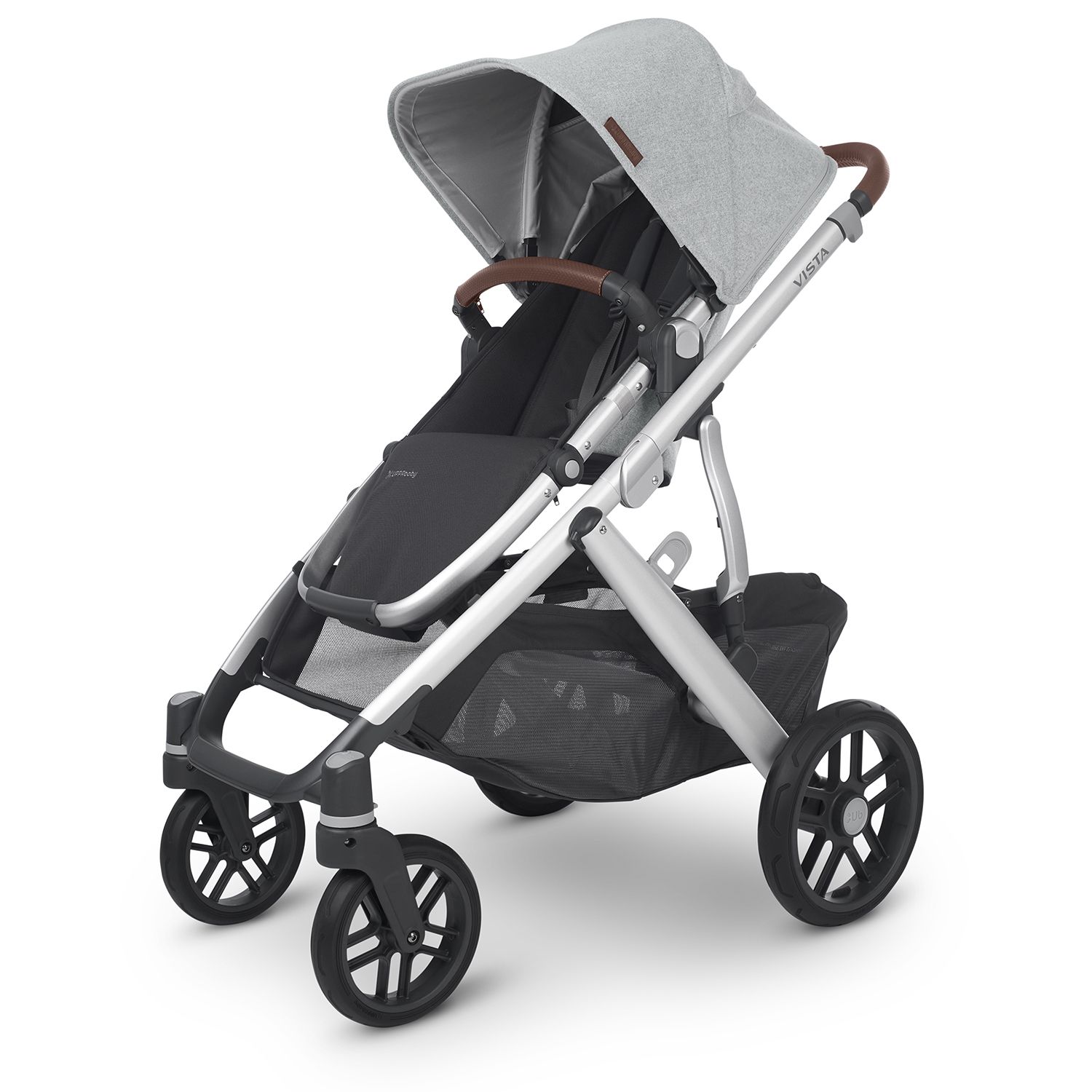 Коляска 2в1 UPPAbaby Vista V2 Stella Серебристый меланж - фото 7