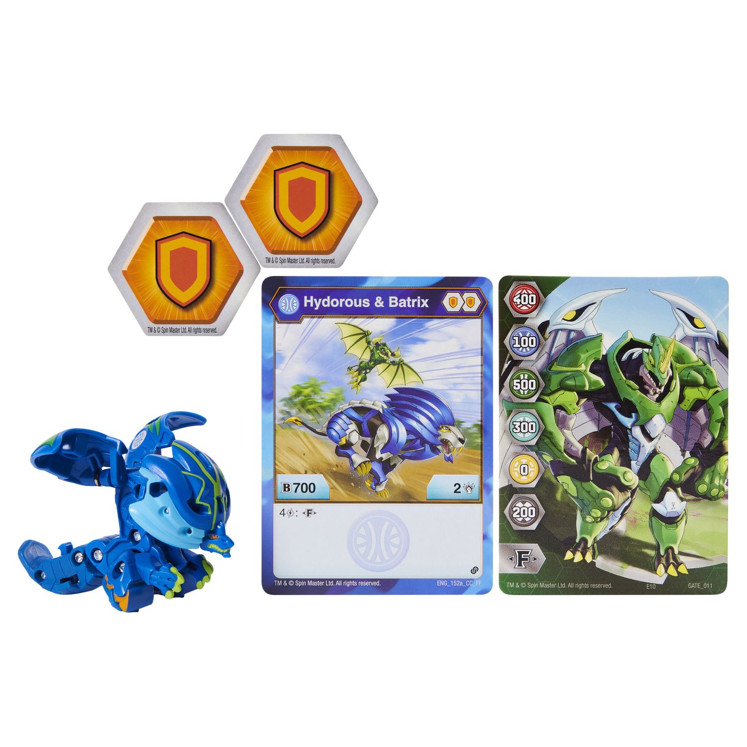 Фигурка-трансформер Bakugan S2 HydoHarpbyBluGrn 6055868/20124828 - фото 1